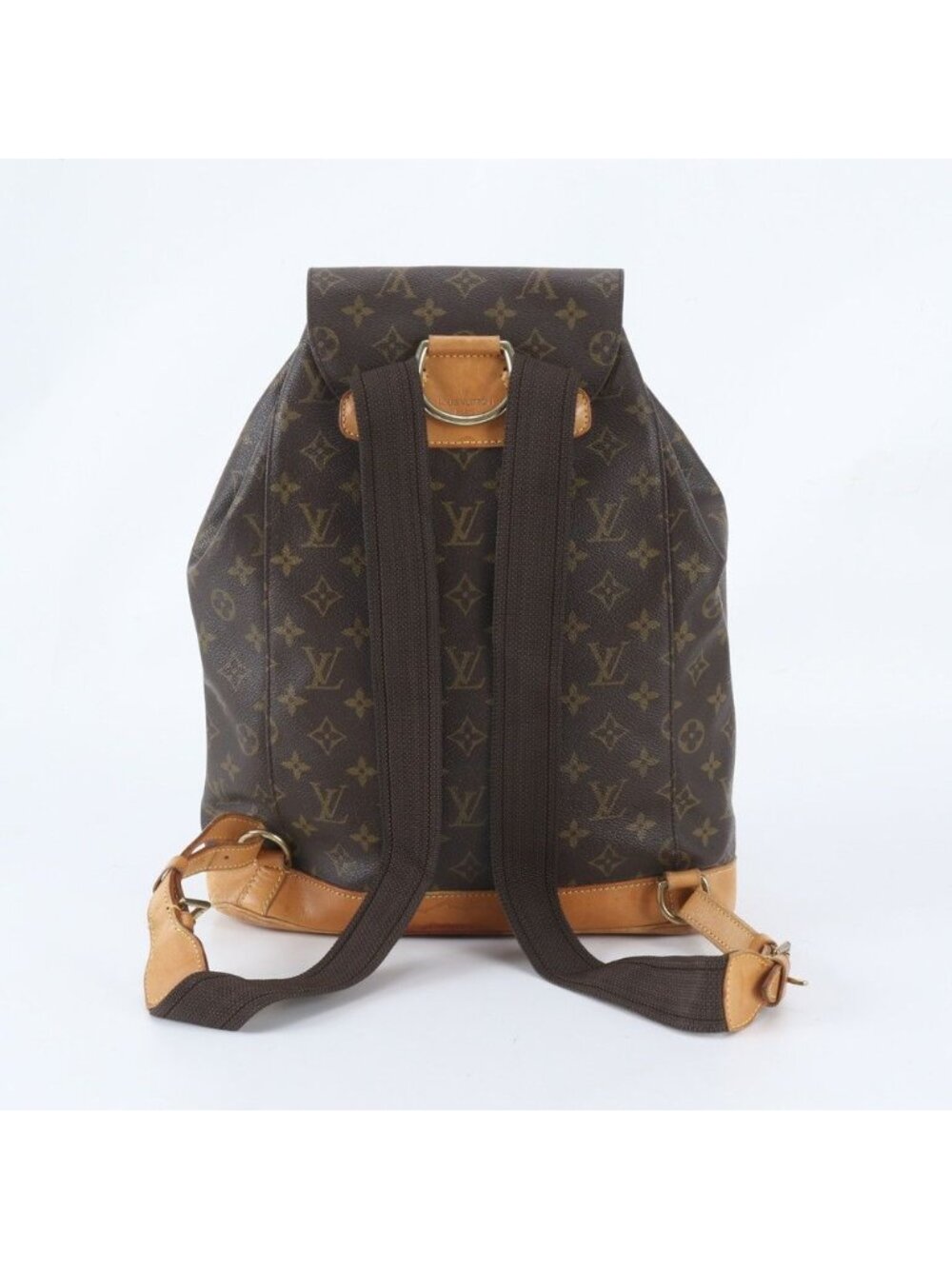 Louis Vuitton Monogram Montsouris GM Leather Backpack - Picture 3 of 9